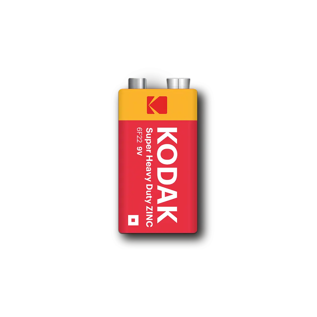 Батарейка Kodak EXTRA HEAVY DUTY 6F22 1 шт. коробка (6292039) - фото 3