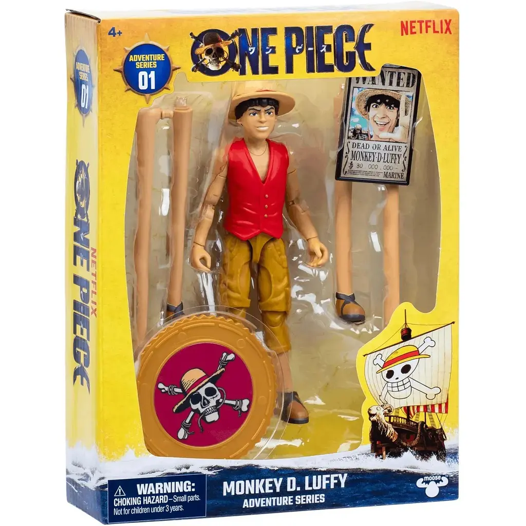 Колекційна фігурка Moose One Piece Luffy з артикуляцією (63313) - фото 4
