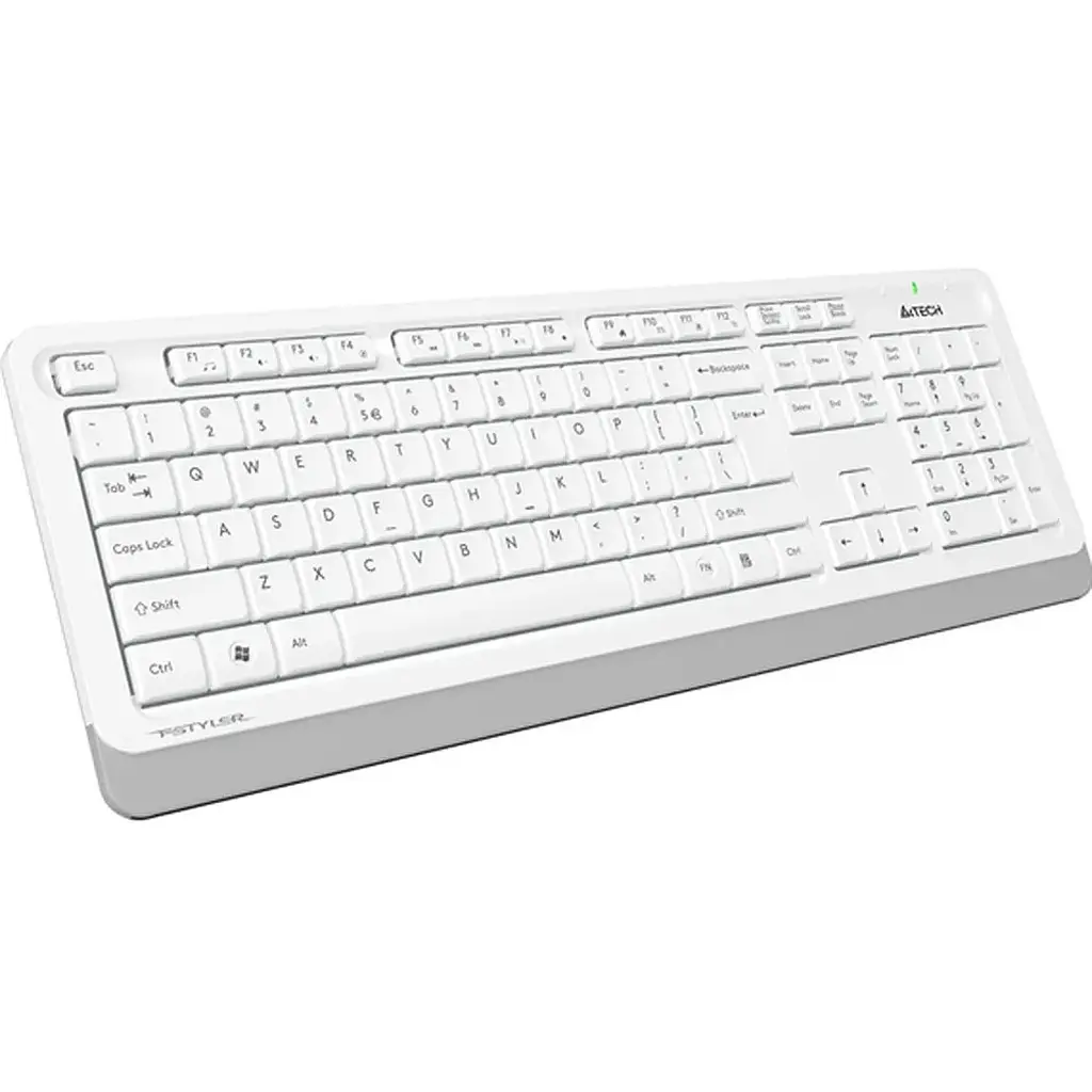 Комплект клавіатура + миша A4Tech Fstyler FG1010 White/Gray [114625] - фото 6