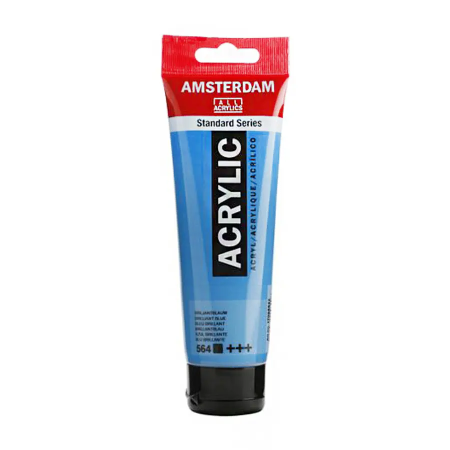 Фарба акрилова Amsterdam (564) Діамантовий синій 120 мл Royal Talens (8712079158408)