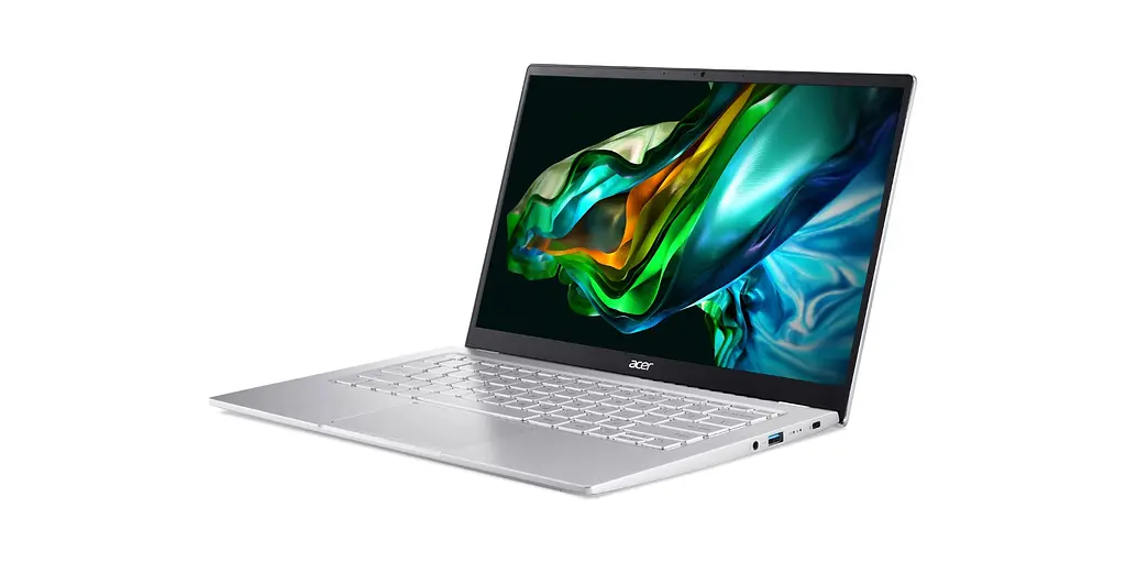 Ноутбук Acer Swift Go 14' SFG14-41 14' FHD IPS, AMD R3-7330U, 8GB, F256GB, UMA, Lin, сріблястий (NX.KG3EU.006) - фото 3