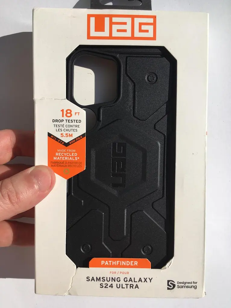 Чохол протиударний UAG Pathfinder для Samsung Galaxy S24 Ultra (S928) Black 214425114040 - фото 2