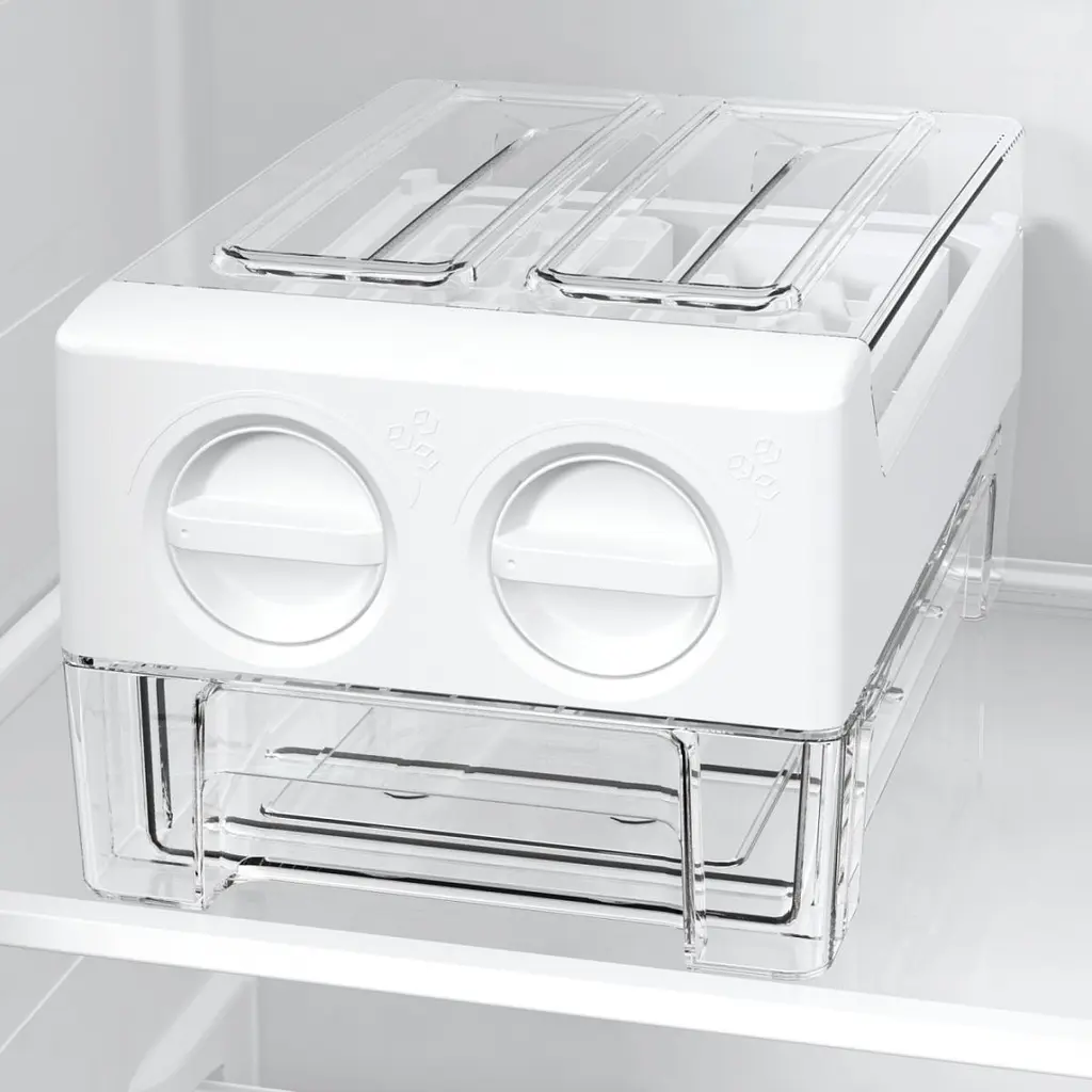 Холодильник Gorenje SBS 179х67х92см 2 двери 356(191) л А++ NF+ матовый серый (NRR9185EAXL) - фото 12