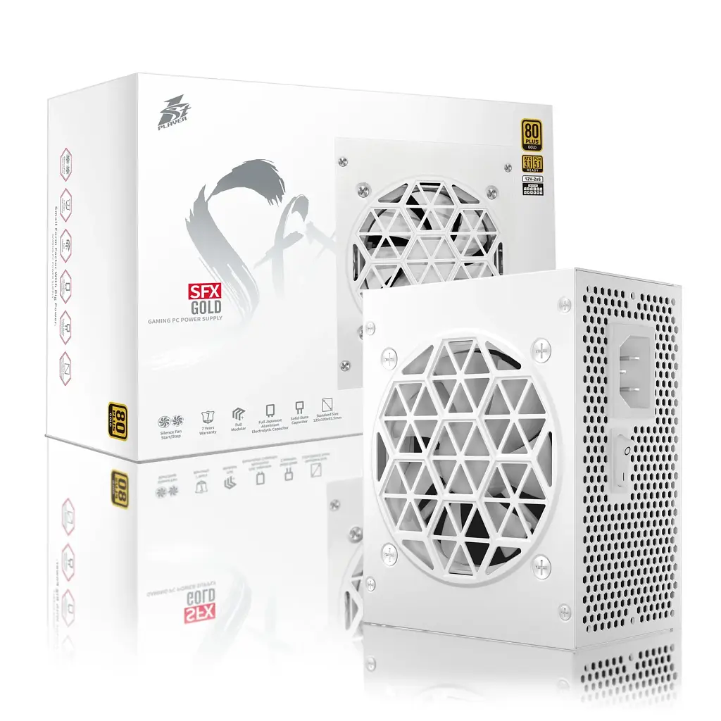 Блок живлення 1stPlayer 850W PS-850SFX White (SFX-GLD-850-WH-EU) - фото 3