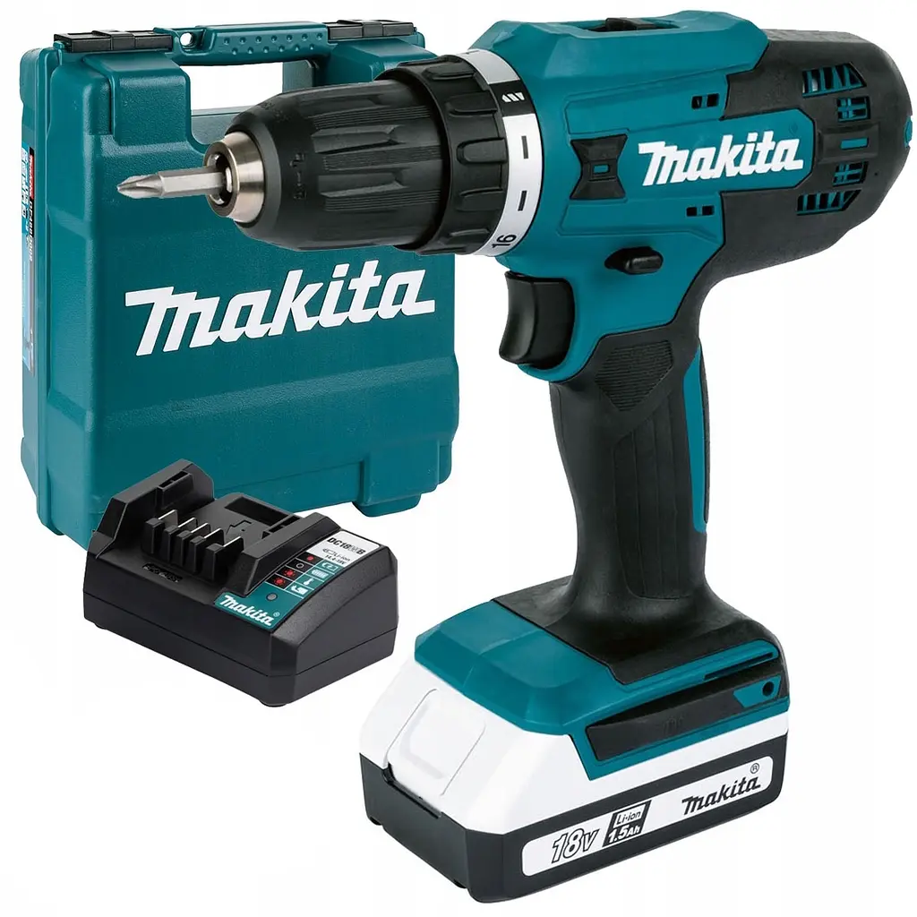 Шурупокрут акумуляторний Makita DF488D00115 (42 Нм, 1.5-13 мм, G-серія)
