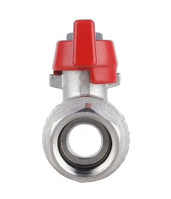 Кран кульовий Thermo Alliance Forte 1/2" ВЗ прямий, PN40, з накидною гайкою, метелик SF261W15 - фото 3