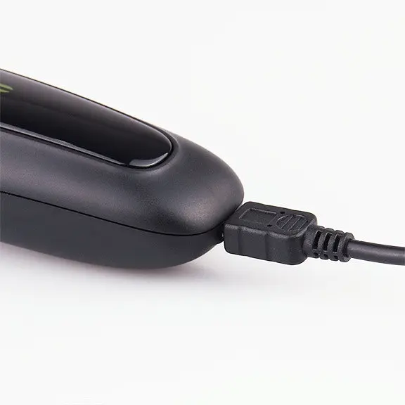 Машинка для стрижки волосся XPRO V-015 професійна акумуляторна триммер USB чорна (40855-13420) - фото 4