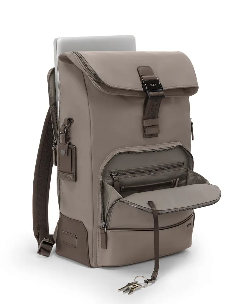 Рюкзак Ролл-Топ 15" Tumi TUMI HARRISON TAUPE DRIFTWOOD 44,5х31х12,75 06602021TPW - фото 3