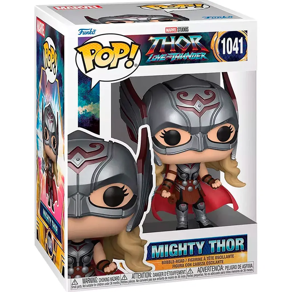 Фігурка Funko Pop! Thor Love and Thunder: Могутній Тор [62422] [118068] - фото 3