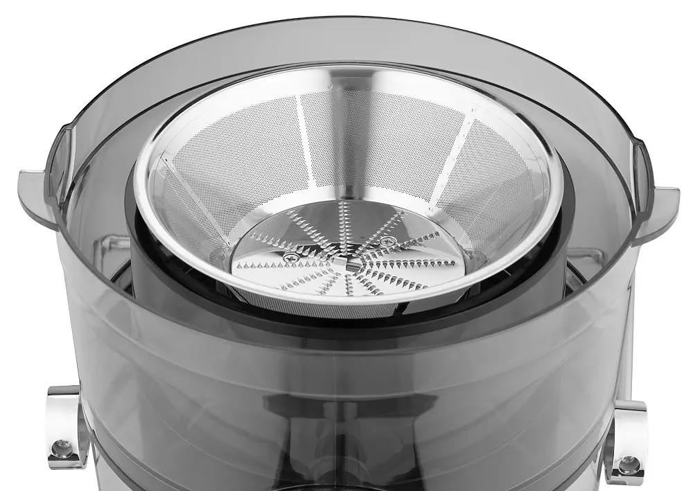 Соковыжималка Ardesto JEG-800, Black/Silver, центробежная, 800Вт, емкость для сока 1000мл, 2 скорости, горловина "целое яблоко" 75мм, малошумный двигатель, противоскользящие ножки - фото 6
