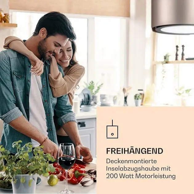 Островная вытяжка Klarstein Skyfall Smart (10035378) - фото 2