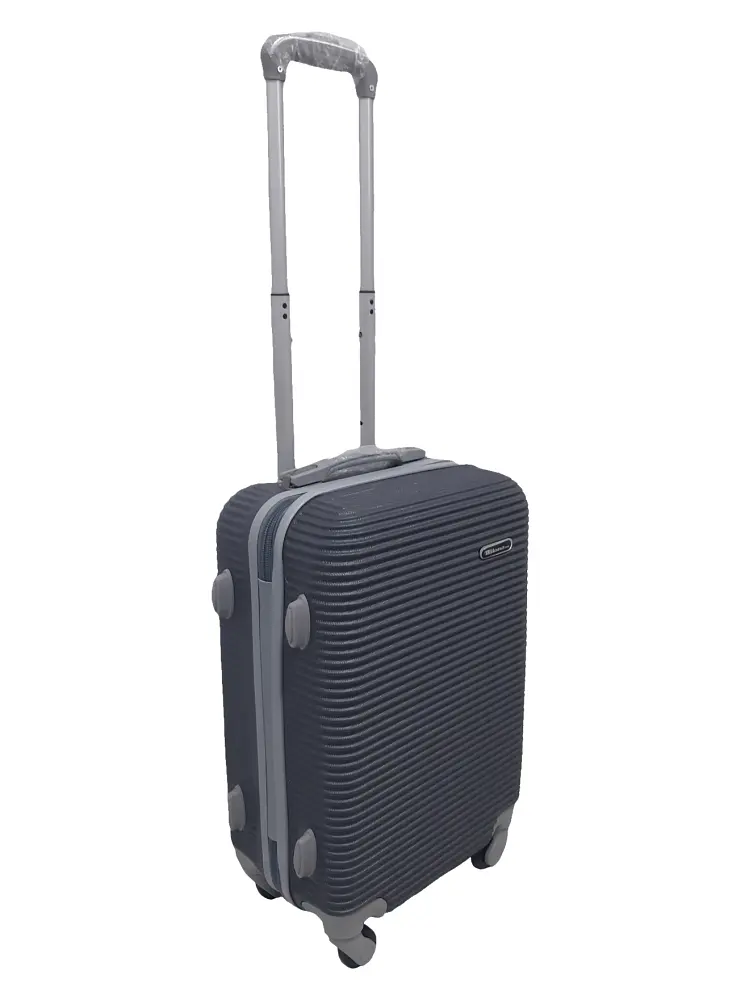 Валіза маленька S ABS-пластик Milano bag 004 56,5×39×24см 40л Сірий - фото 2