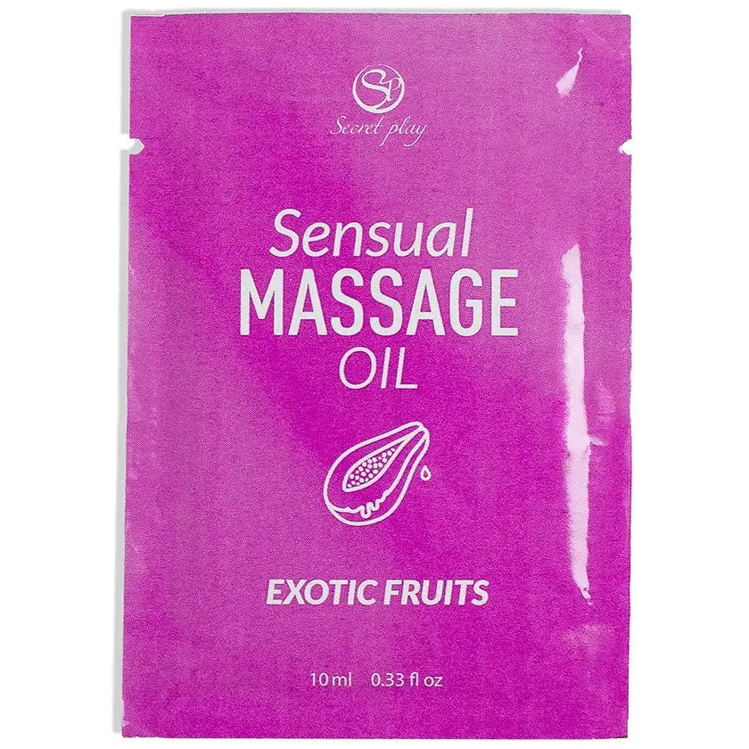 Масажна олійка - Exotic Fruits Massage Oil 10 мл Secret play 71220837420 104742
