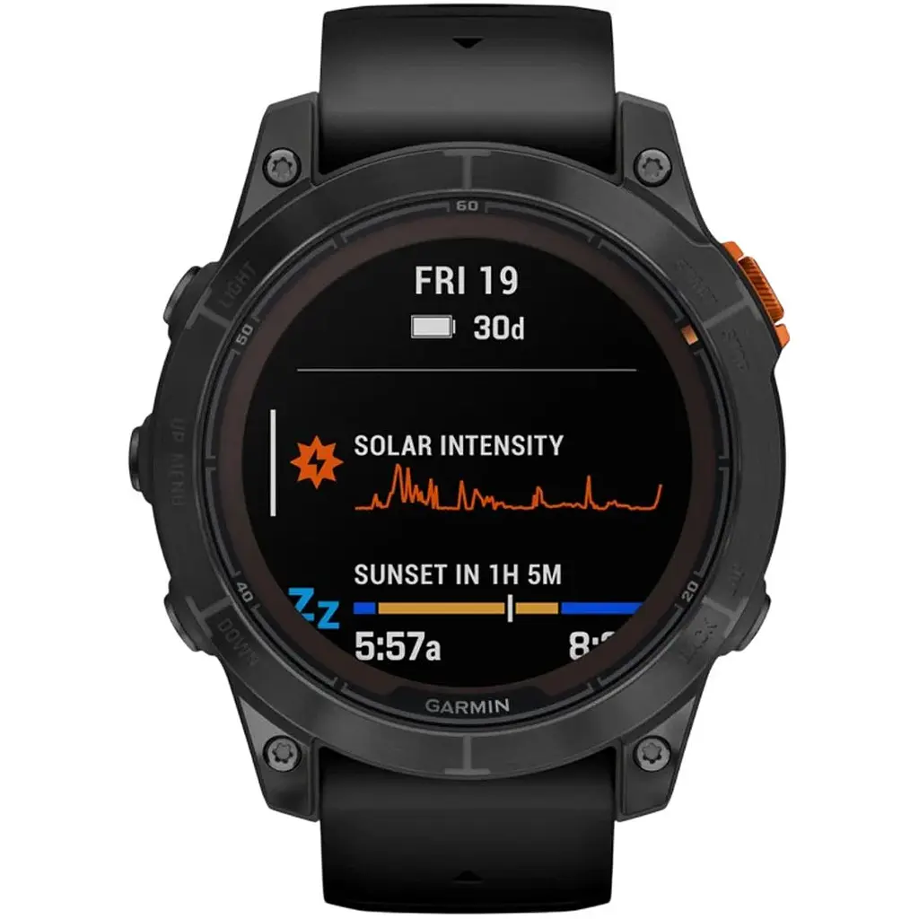 Смарт-годинник Garmin Fenix 7 Pro Solar (No Wi-Fi) Slate Gray with Black Band (010-02777-02) [173307] - фото 8