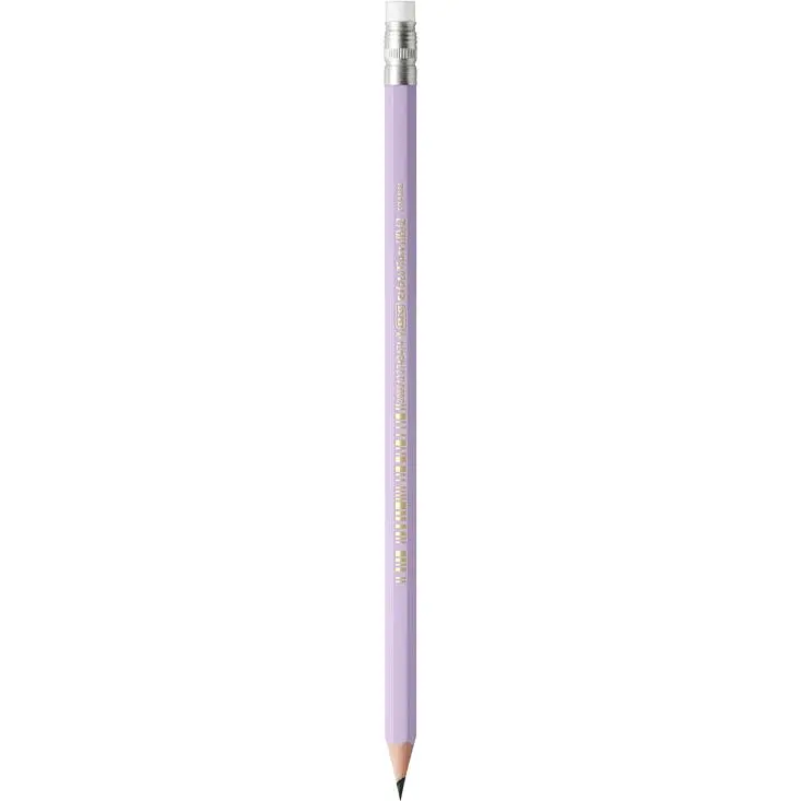 Набір олівців BIC Evolution Pastel з гумкою в блістері 5 шт. (518986) - фото 2