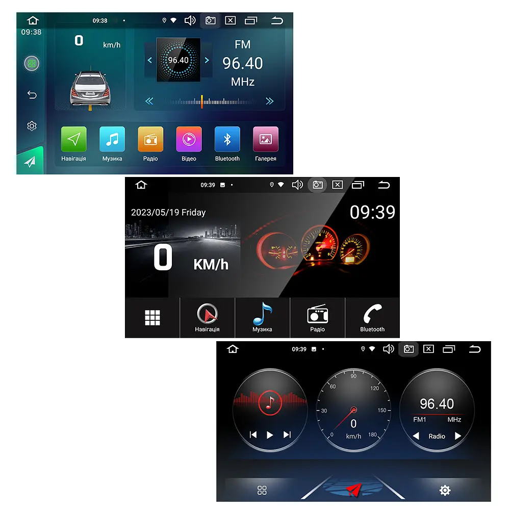 Универсальная магнитола K802 9 Android 12 4/32 CarPlay IPS (42450-K802A_3696) - фото 4