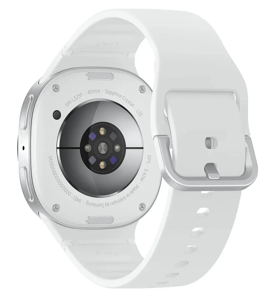 Samsung Смарт-часи Samsung Galaxy Watch 8 40мм e-SIM (L325) 1.34", 438x438, sAMOLED, BT 5.3, NFC, 2/32ГБ, сріблястий - фото 4