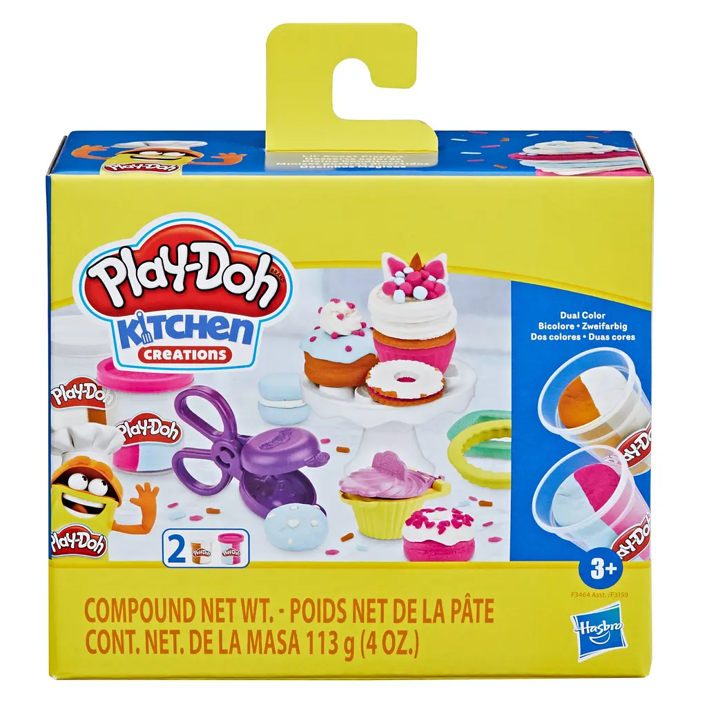 Набір для творчості Play-Doh з масою для ліплення Маленький кухонний набір Lil Sweet Playset (F3159_F3464) - фото 2
