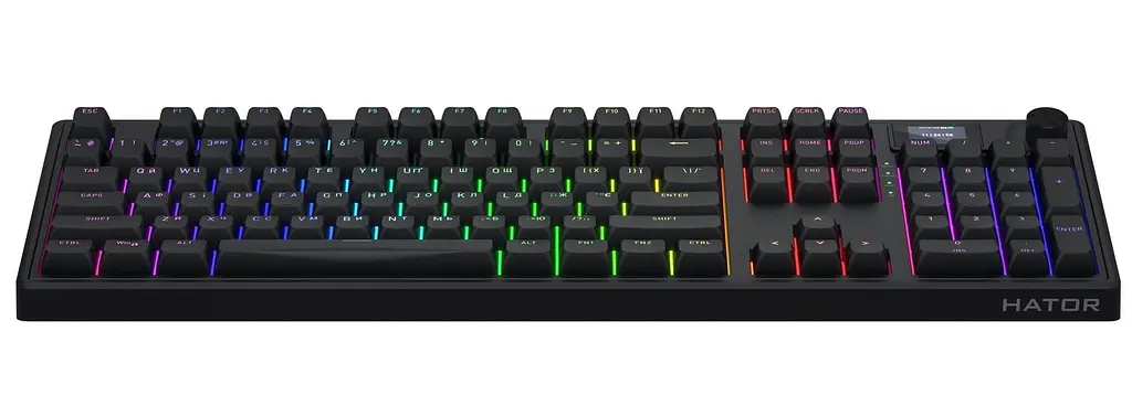 Клавиатура HATOR Skyfall 100 PRO Silent Switches Wireless Black (HTK4101UA) - фото 6