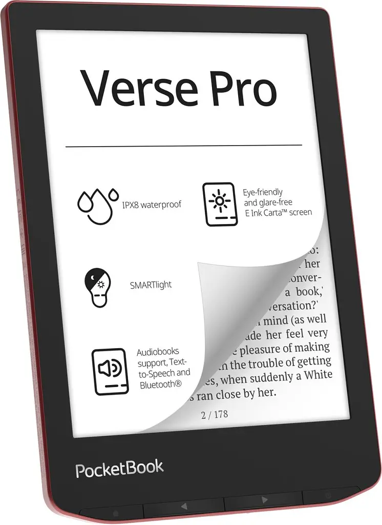 Електронна книжка PocketBook Verse Pro (PB634) Passion Red (PB634-3-CIS) - фото 6