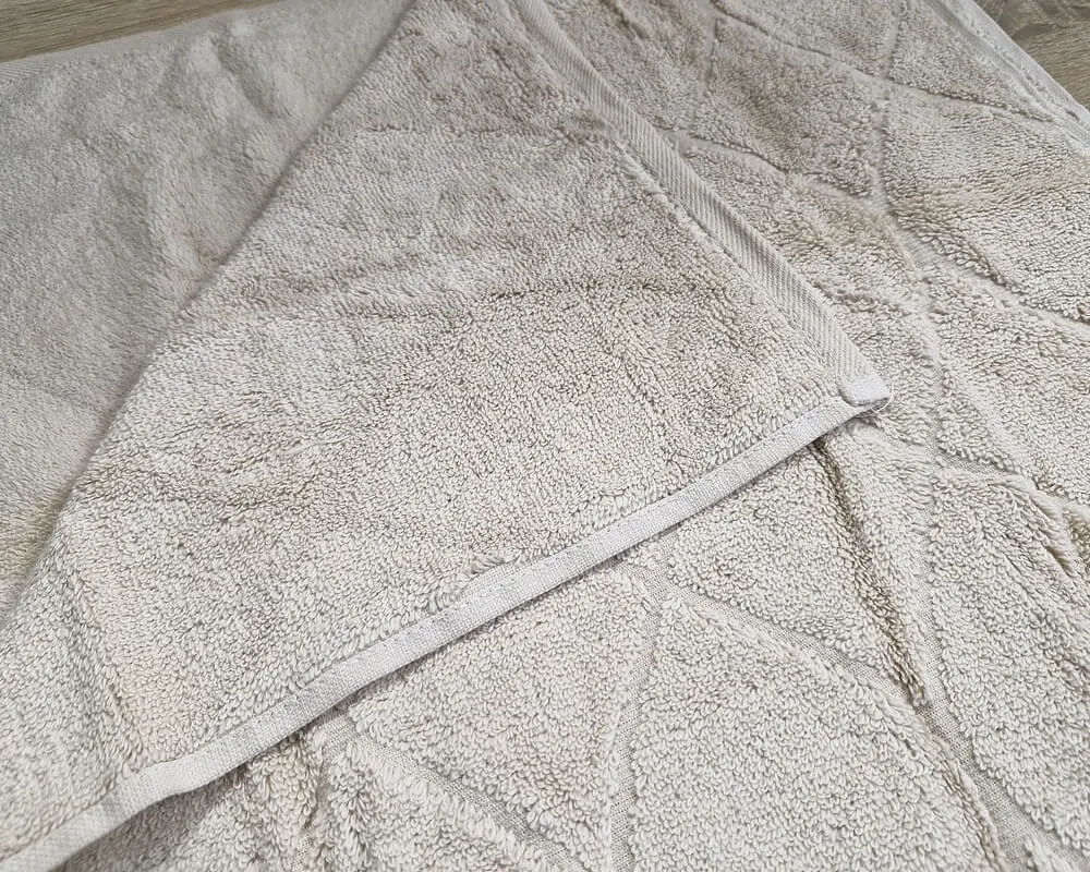 Набір турецьких махрових рушників Cestepe MicroCotton Premium 3 штуки 50x90 + 3 штуки 70х140 Voli 2 щільність 600 г/м2 - фото 7