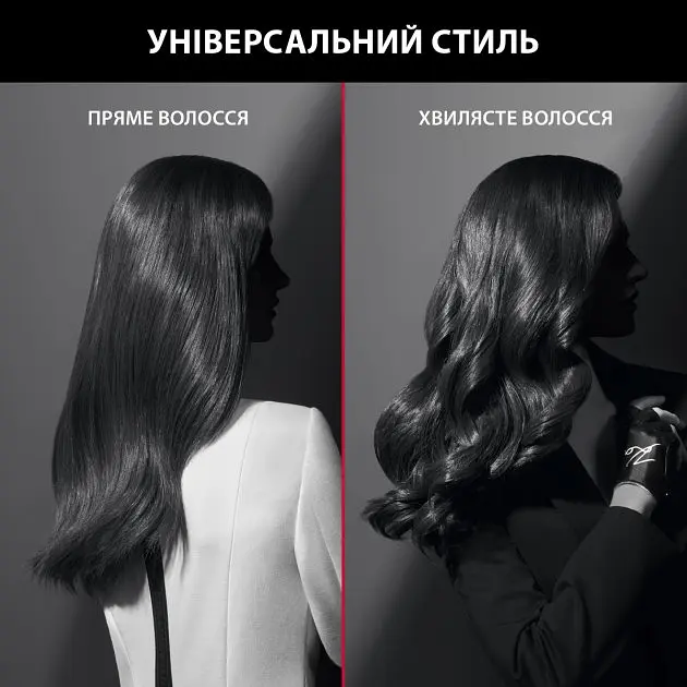 Фен x Karl Lagerfeld K/Pro Stylist, 2200Вт, 3 режими, іоніз-я, дифузор, 2 концентратора, хол ROWENTA teh0017643 - фото 9