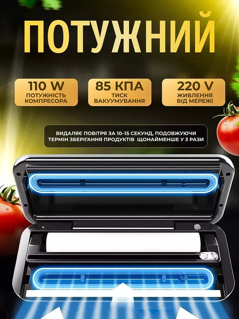 Вакуумний пакувальник - фото 2
