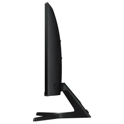 Монітор вигнутий 27" Samsung Essential S3, Black, VA, 1920x1080 (16:9), 4 мс, 100 Гц, 250 кд/м², 4000:1, 1800R, 178°/178°, VGA/HDMI, VESA 75x75 (LS27D390GAIXUA) - фото 5