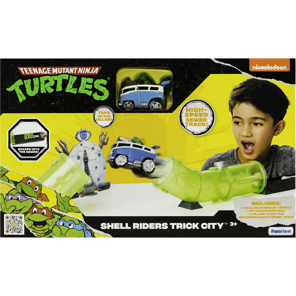 Игровой набор Funrise TMNT Ракушки-ниндзя классические Безумный туннель (71029) - фото 4