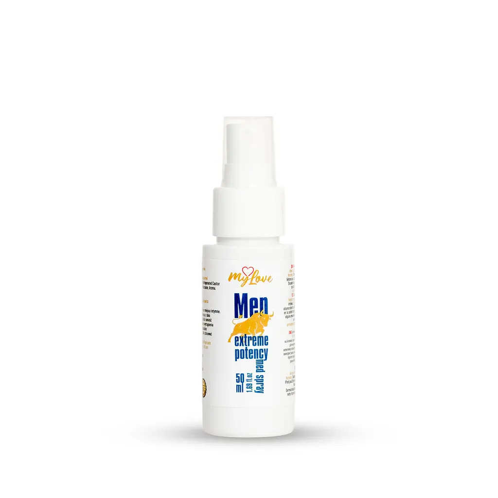 Інтимний спрей-лубрикант для чоловіків - MyLove Man Extreme Potency Med Spray, 50 мл