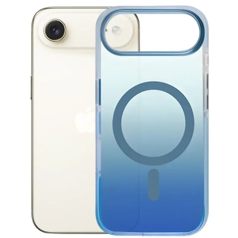 Чохол до мобільного телефона BeCover FIBRA Shock-Proof MagSafe Apple iPhone 17 Air Blue (715451)