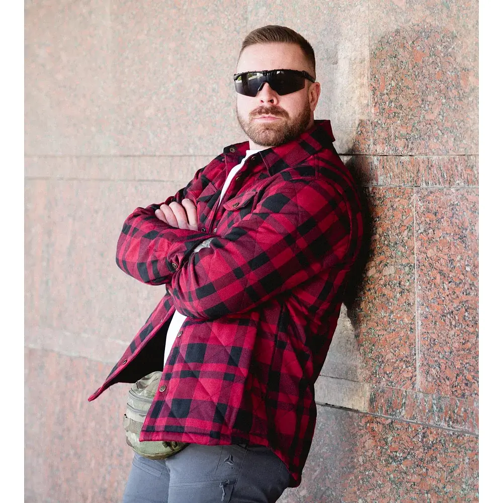 Куртка Frontier Tartan S Red - фото 7