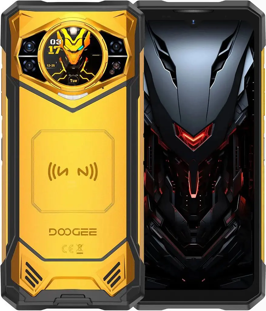 Смартфон DOOGEE S200X VIP Edition 5G 12/512GB Golden Guardian Навушники - фото 2