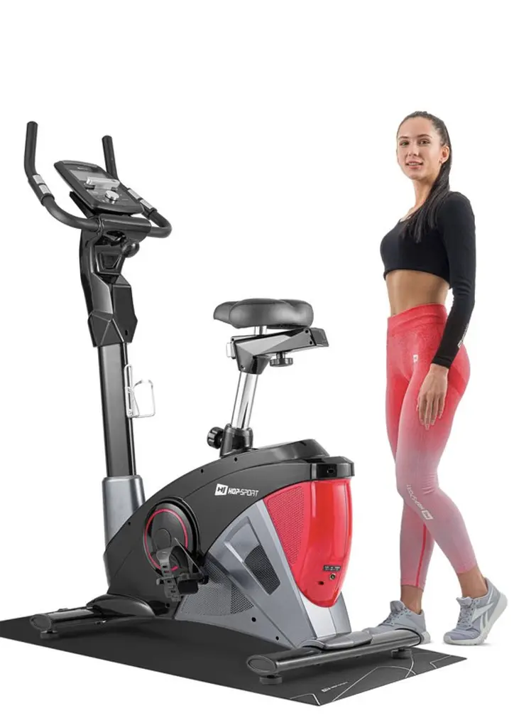 Велотренажер Hop-Sport HS-090H Apollo червоний iConsole+ - фото 2