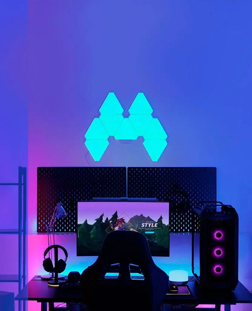 Додаткова розумна світлова панель Xiaomi Yeelight Smart LED Light Panels 3 pcs Extension [81365] - фото 4