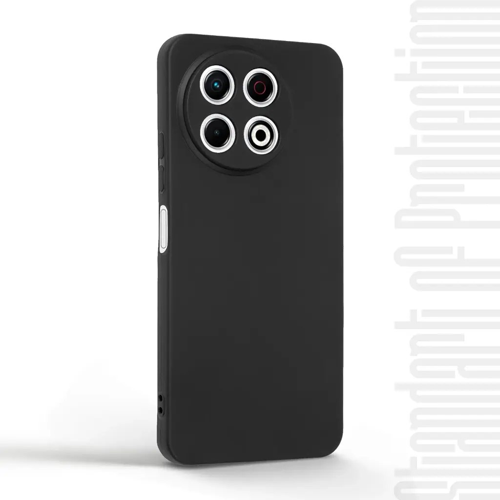 Чохол ArmorStandart Matte Slim Fit для Tecno Spark 30 Pro 4G (KL7) Camera cover Black - фото 2