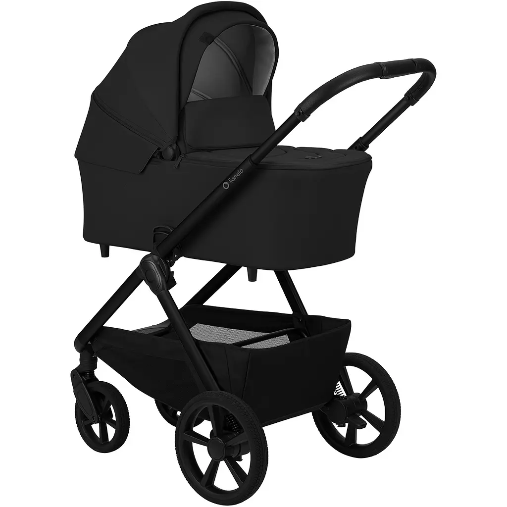 Коляска Lionelo Carmine 2 в 1 Black Onyx (LO-CARMINE 2IN1 BLACK ONYX) - фото 4
