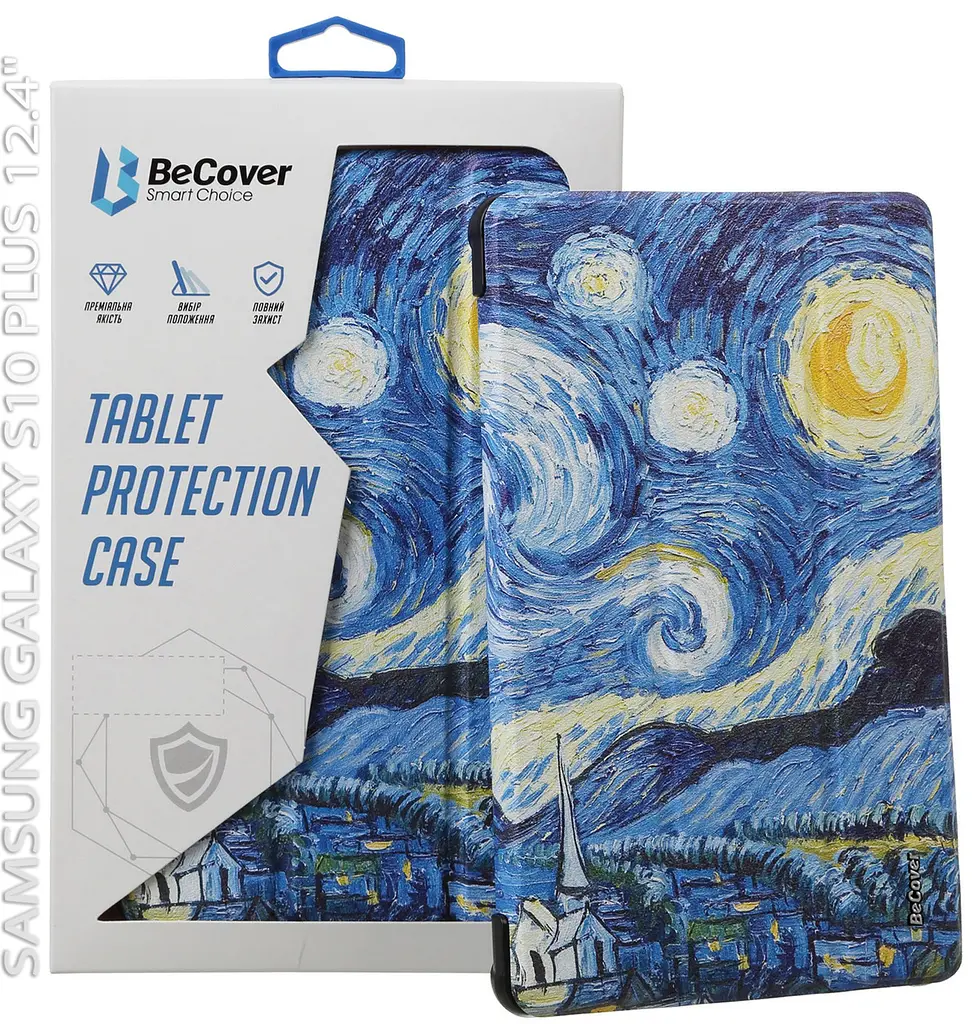 Чохол-книжка BeCover Smart Case для Samsung Galaxy Tab S10 Plus SM-X820/SM-X826 Night (712245) - фото 6