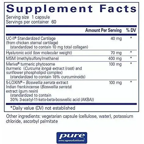 Підтримка суглобів Pure Encapsulations Joint Complex Single Dose 60 капсул - фото 2