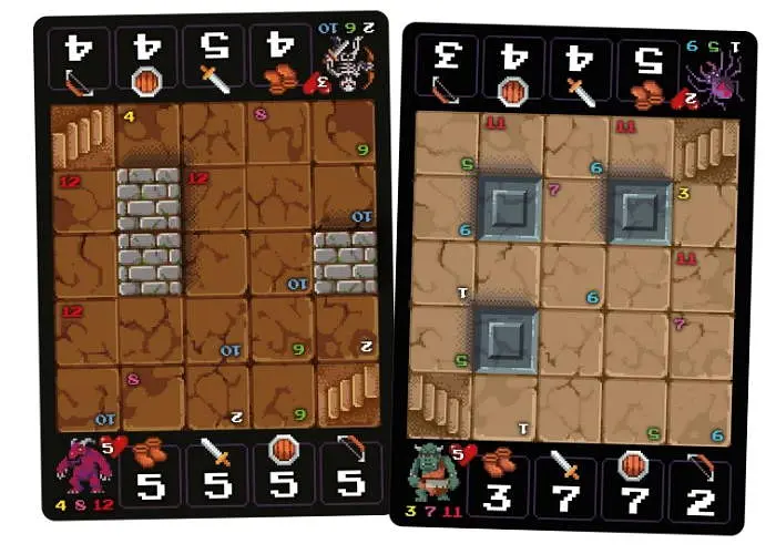 Настольная игра Geekach Games Карманное подземелье (One Card Dungeon) (укр.) (GKCH103OC) - фото 4