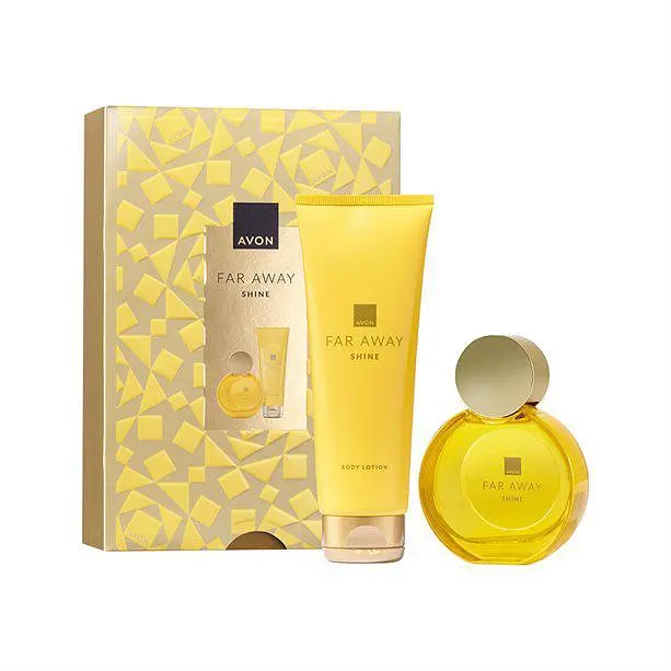 Набір подарунковий Avon Far Away Shine (edp/50 мл + b/lot/125 мл) (158511318)