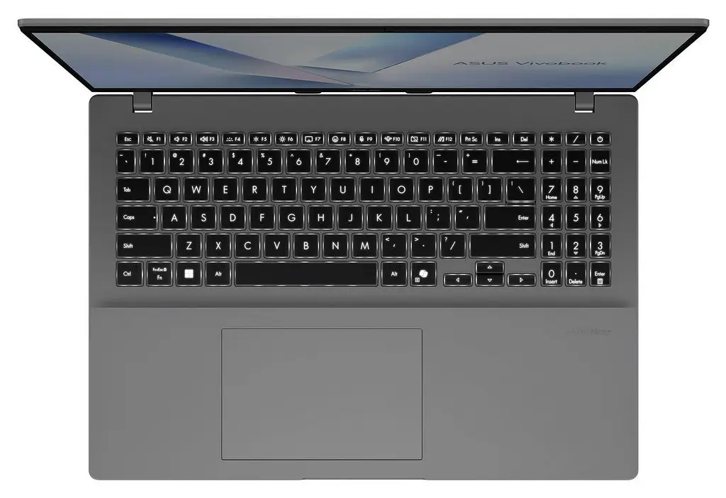 Ноутбук ASUS 16 Vivobook 16 M1607KA-MB144 FHD IPS/Ryzen 5 AI 330/16GB/512SSD/UMA/DOS/Cool Silver (90NB15F2-M00AX0) - фото 5