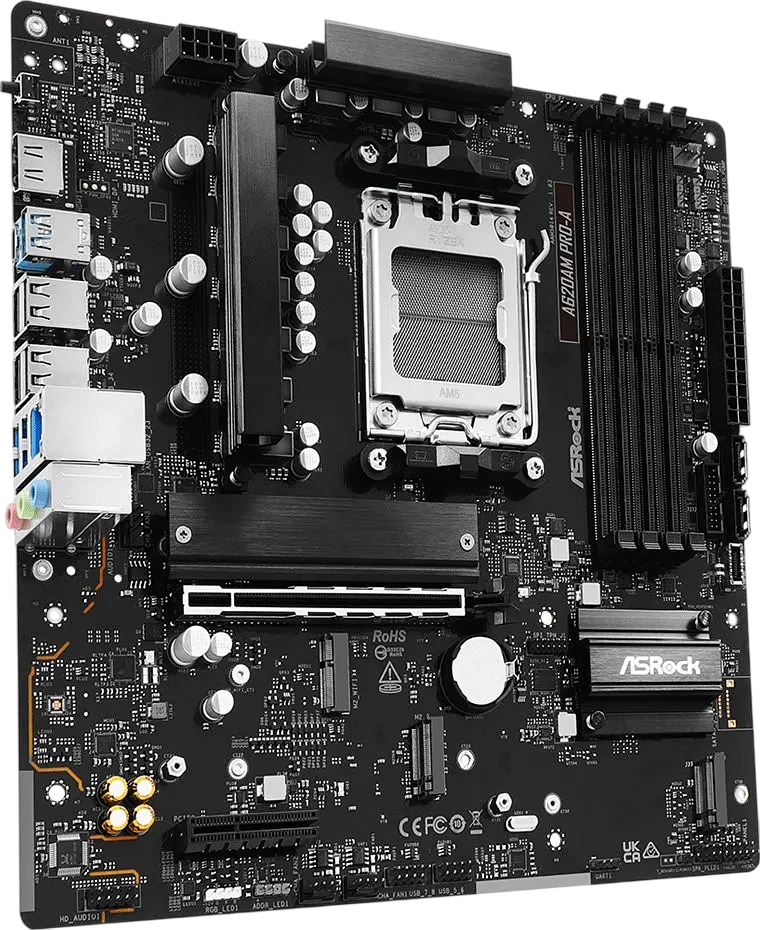 Материнська плата ASRock A620AM Pro-A Socket AM5 (A620AM PRO-A) - фото 4