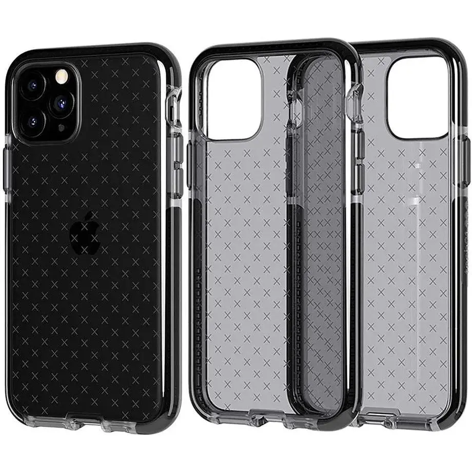 Противоударный чехол Tech21 Evo Check для iPhone 11 Pro (5.8") Smokey Black T21-7227 - фото 9