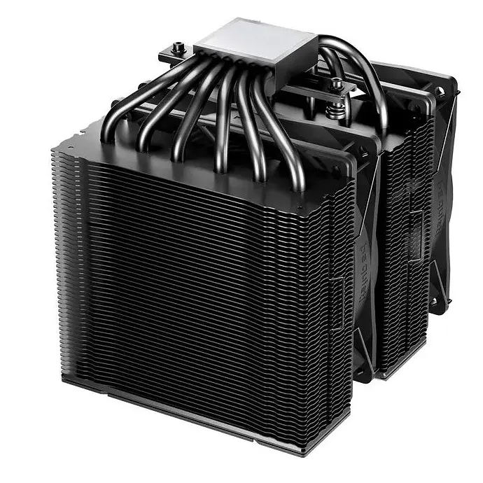 Кулер для процессора be quiet! Pure Rock Pro 3 LX, Black, 2x120 мм (2000 об/мин), ARGB, для Intel - фото 3