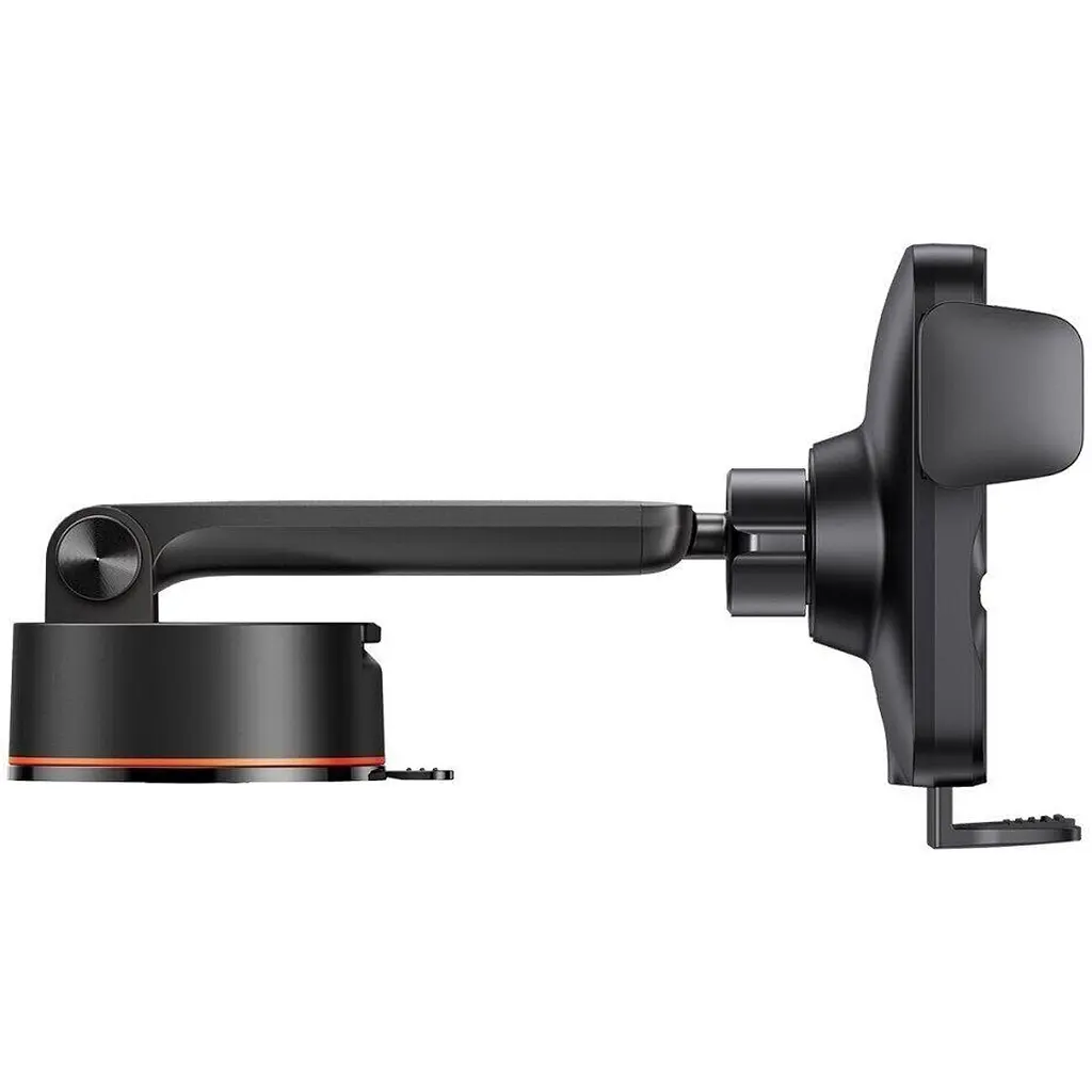 Автодержатель Baseus Wisdom Auto Alignment Car Mount 15W с беспроводной зарядкой Black [CGZX000101] [113778] - фото 2