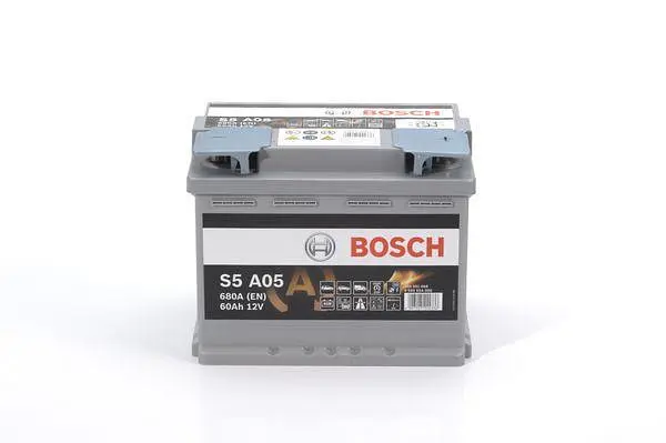 Акумулятор Bosch S5 AGM 60Ah EN 680A (0 092 S5A 050)