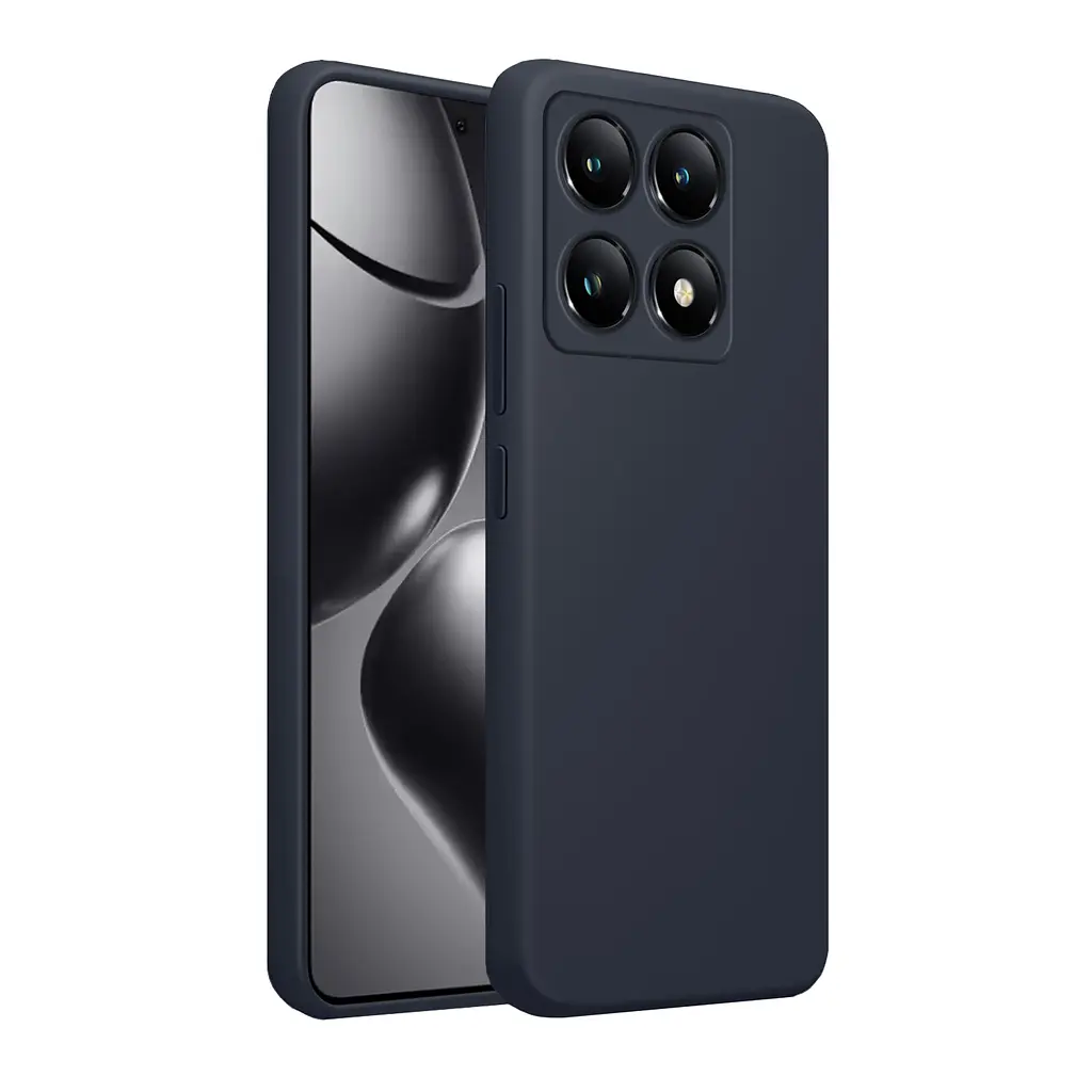 Чохол MAKE Xiaomi 14T Silicone Titan Black - фото 3