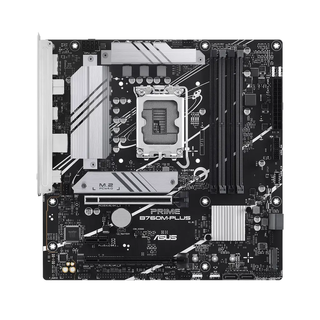Материнська плата Asus B760M-Plus Prime LGA 1700 (PRIME B760M-PLUS) Б/В
