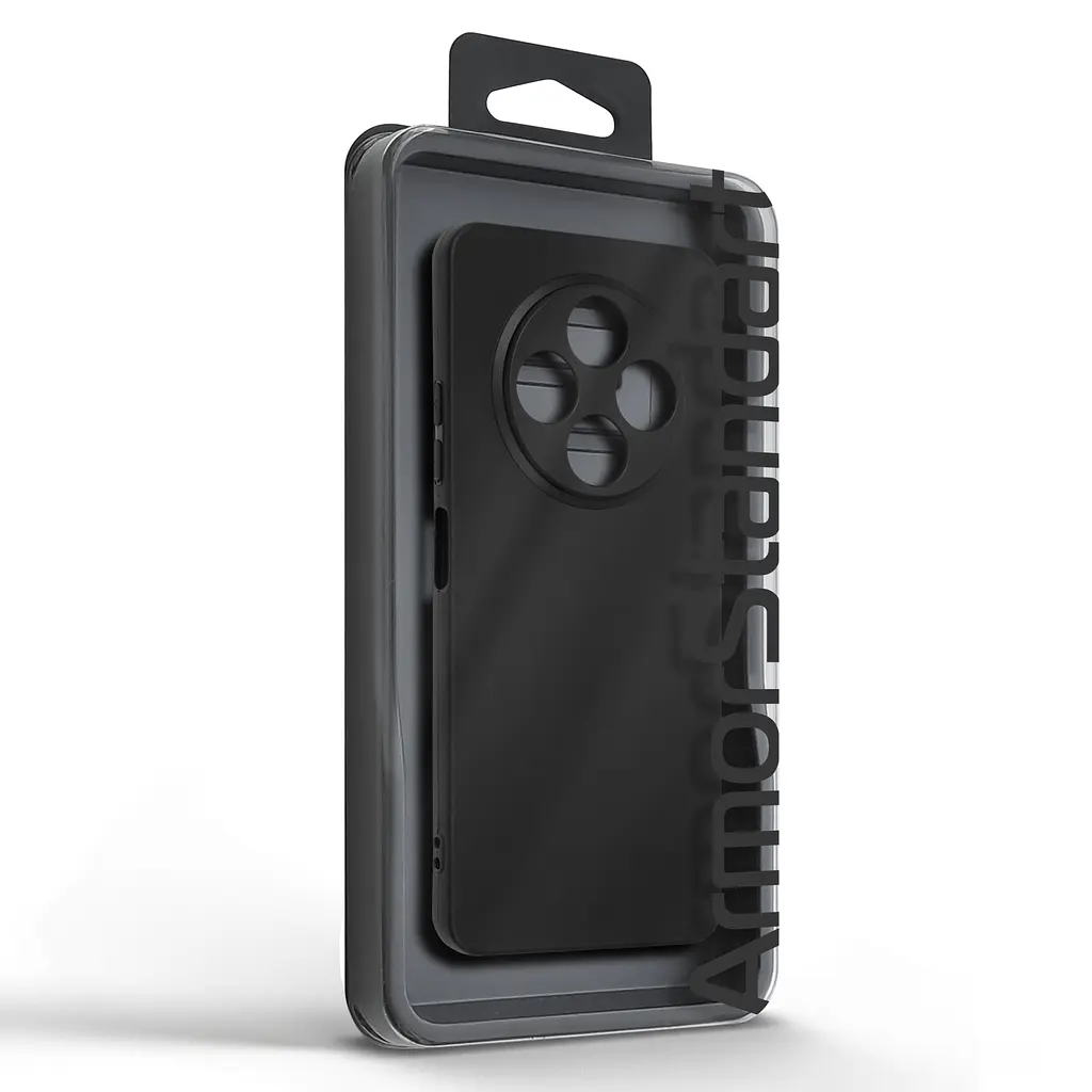 Чехол-накладка для смартфона TECNO Spark 30 4G (KL6) противоударный, силиконовый, термополиуретановый (ТПУ), с защитой камеры и корпуса, черный, защита всего корпуса, ArmorStandart (ARM81370) - фото 5
